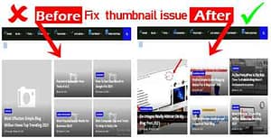How to fix home page thumbnail issue in Blogger, Blogger post thumbnail not showing, Blogger post home page thumbnail not showing, Blogger post thumbnail not working,